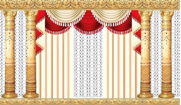 Wedding Stage Backdrop: SP0007A