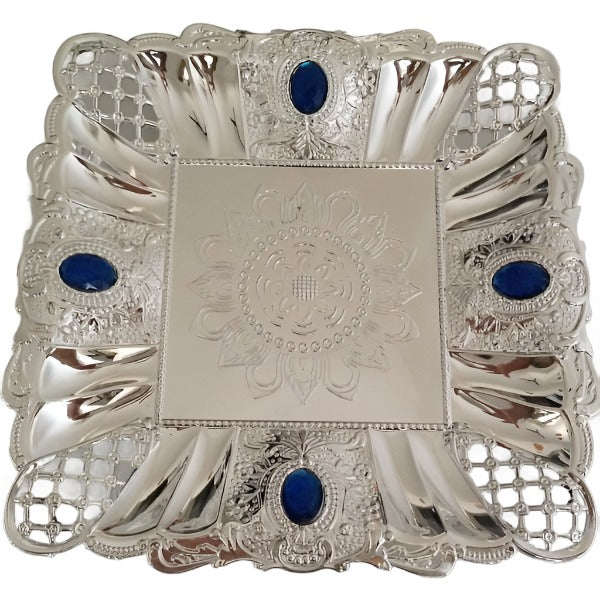 Decorated tray used for various wedding rituals.