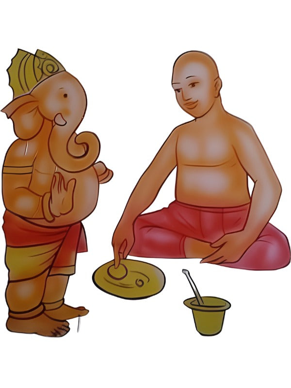 Munj Vinyl Cut-out Batu & Ganapati D: SP0051D